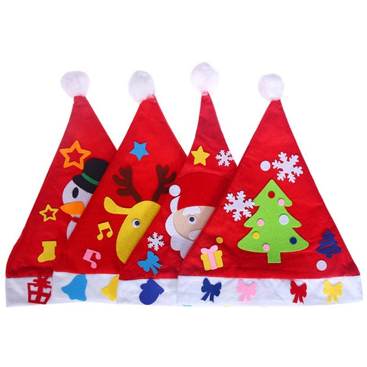 DIY Christmas Hats | Christmas Children's Nursery School Hats | Christmas Necessities and Children's Christmas Hat
