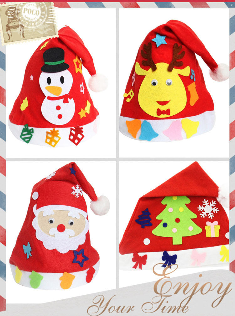 DIY Christmas Hats | Christmas Children's Nursery School Hats | Christmas Necessities and Children's Christmas Hat