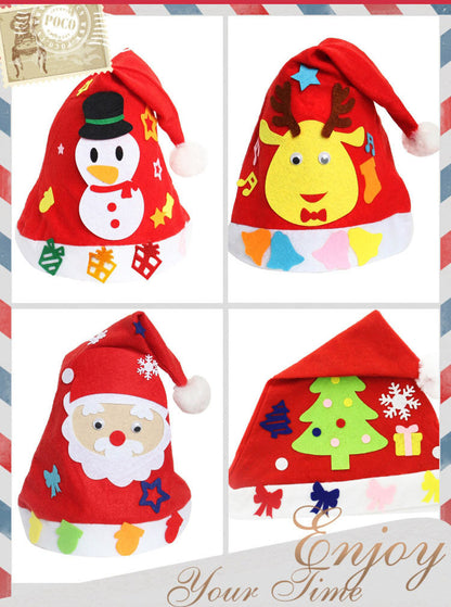 DIY Christmas Hats | Christmas Children's Nursery School Hats | Christmas Necessities and Children's Christmas Hat