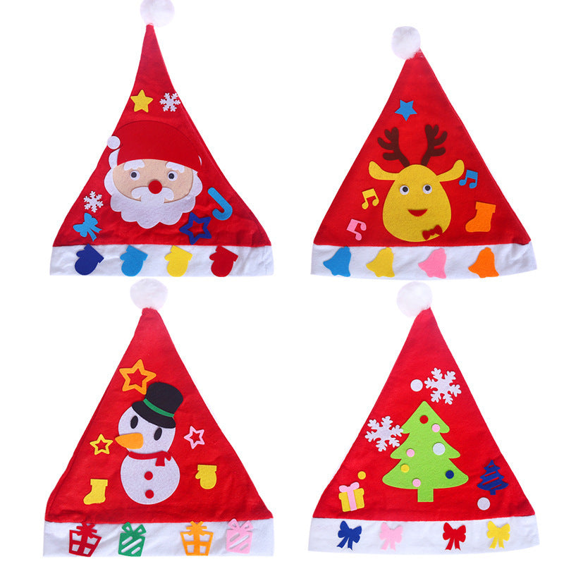 DIY Christmas Hats | Christmas Children's Nursery School Hats | Christmas Necessities and Children's Christmas Hat