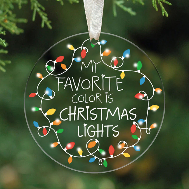 Christmas Decorations Christmas Tree Pendant